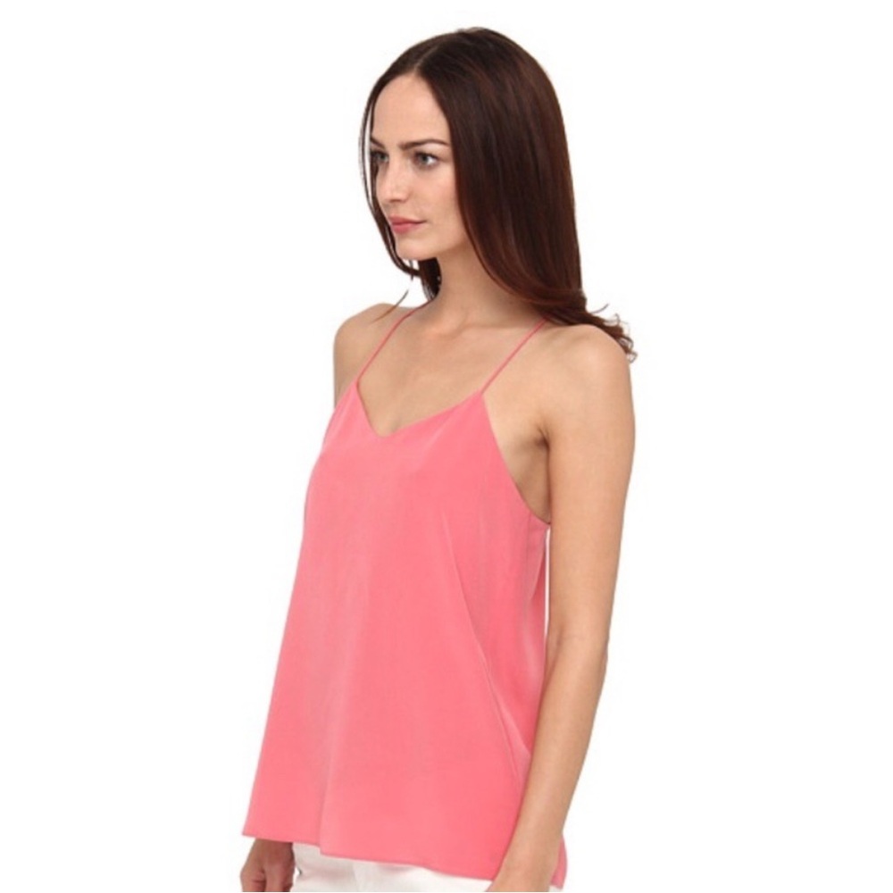 Pink Eco Silk Classic Cami